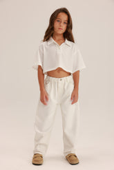 ג'ינס נואל לבן