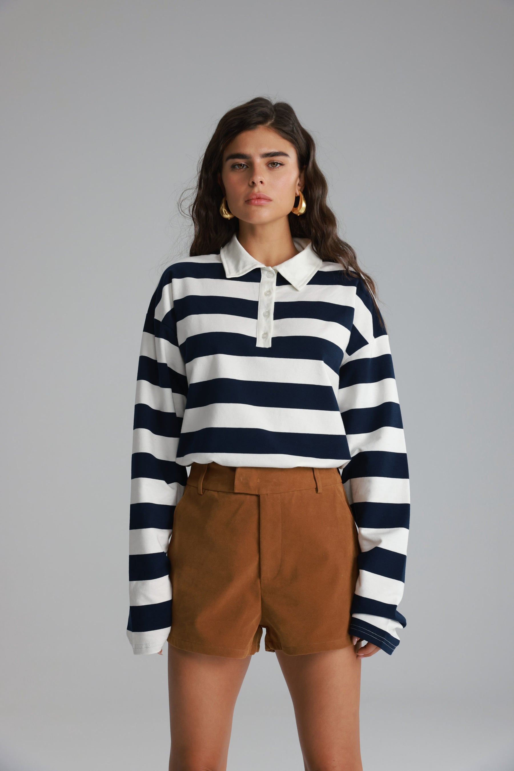 מכנסי יולי חומים