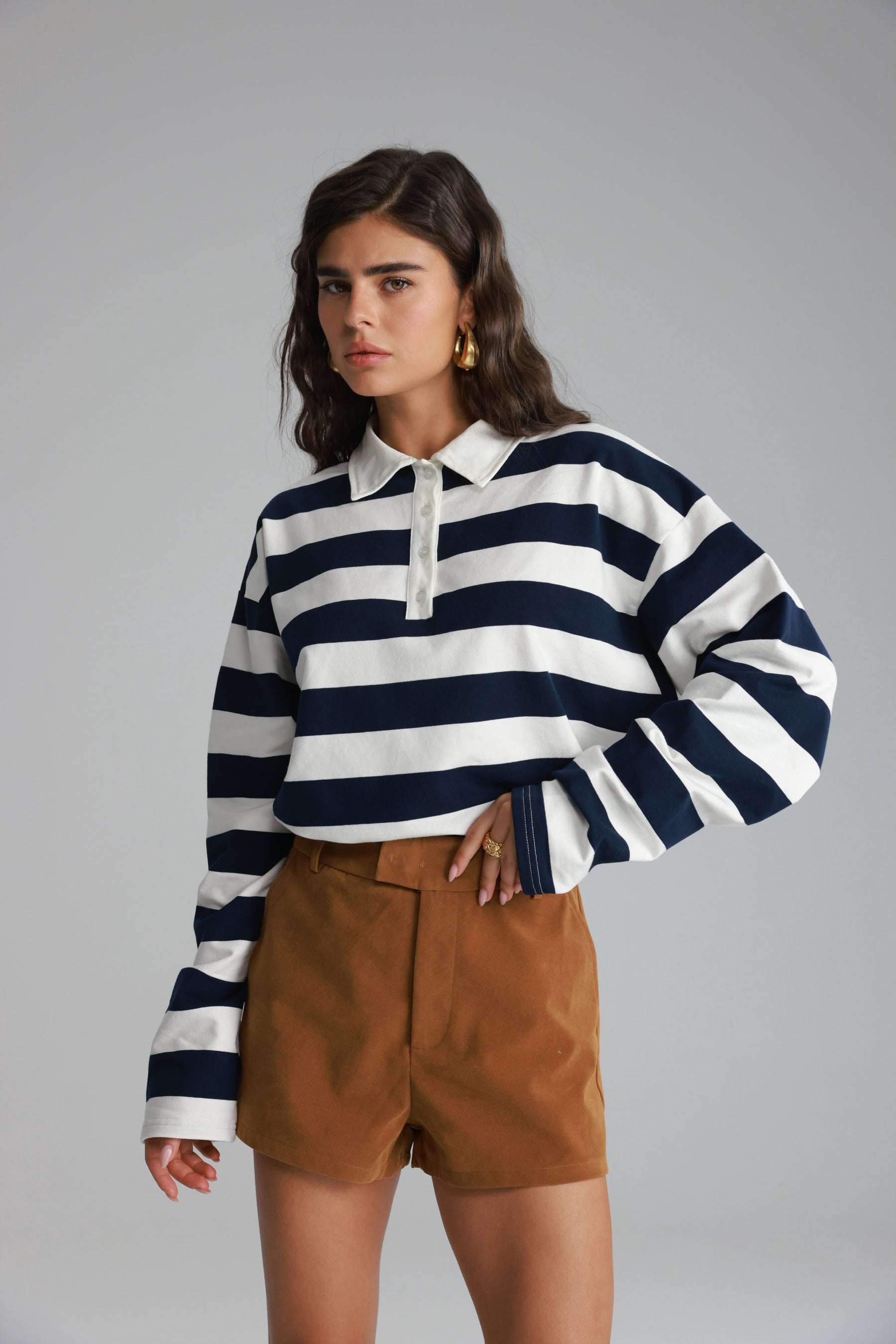 מכנסי יולי חומים