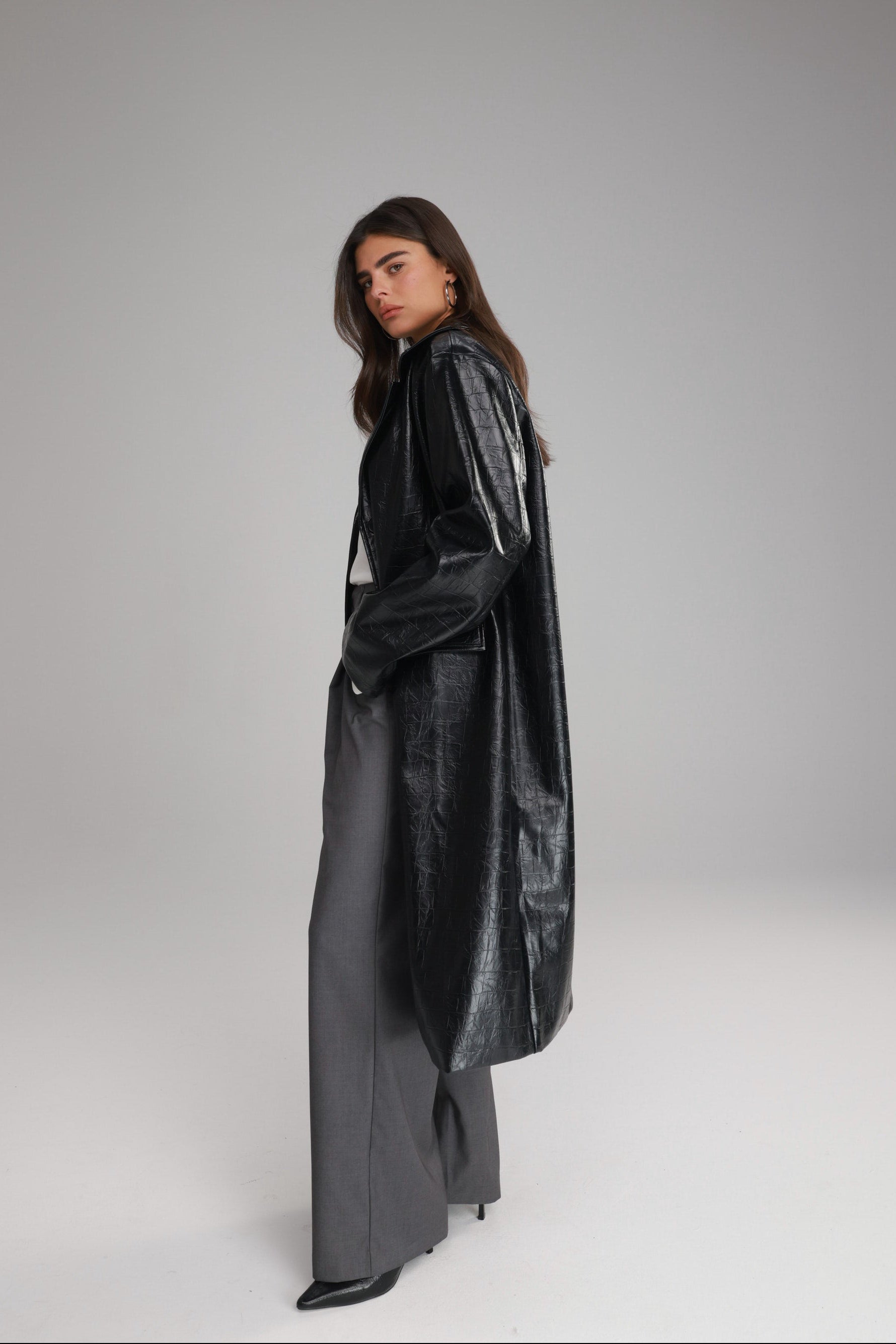 מעיל אדוארד שחור