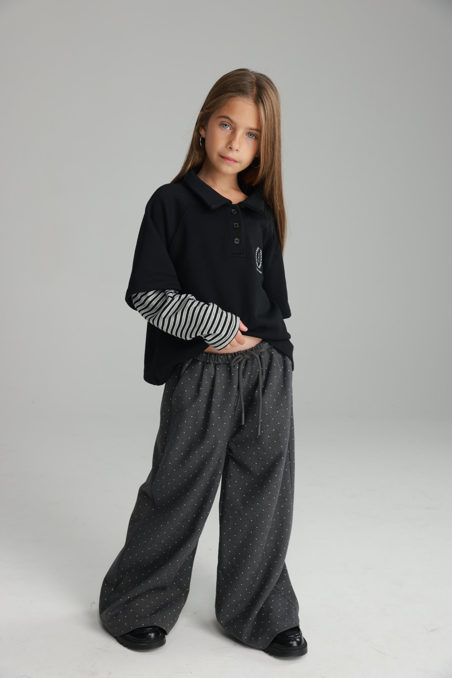 מכנסי אנדי אפורים