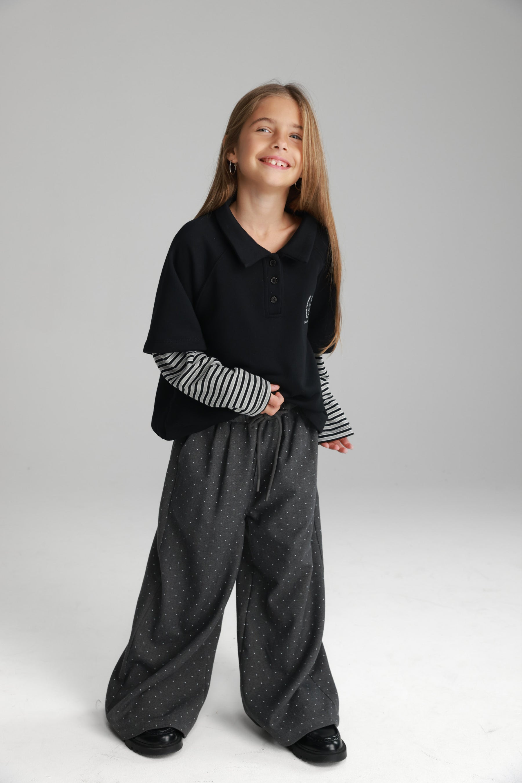 מכנסי אנדי אפורים