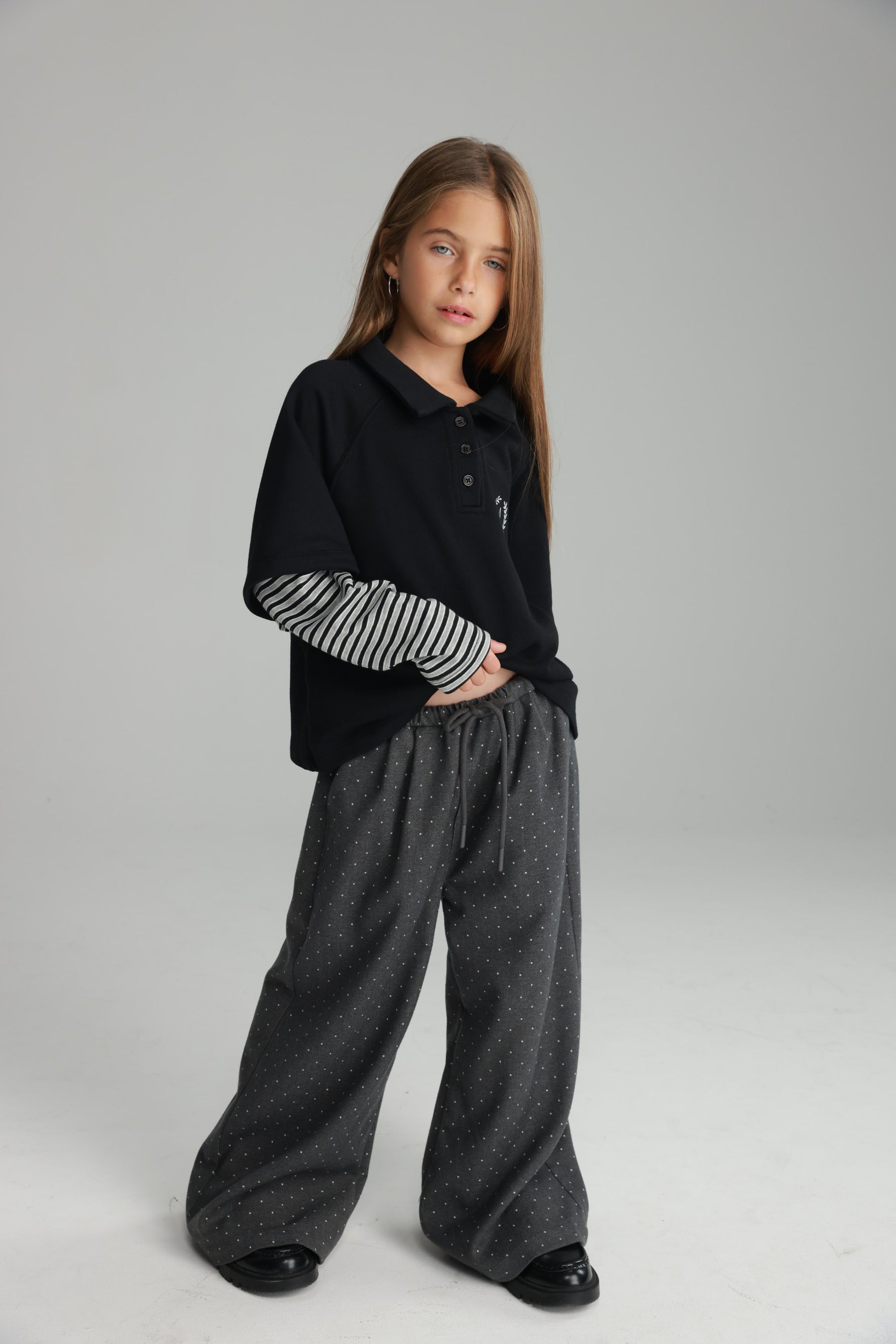 מכנסי אנדי אפורים