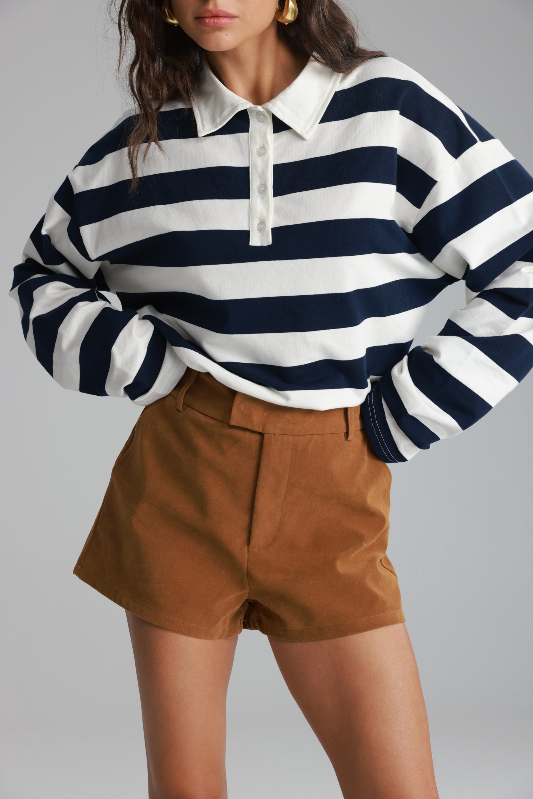 מכנסי יולי חומים