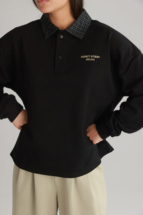 חולצת מרגרט שחורה