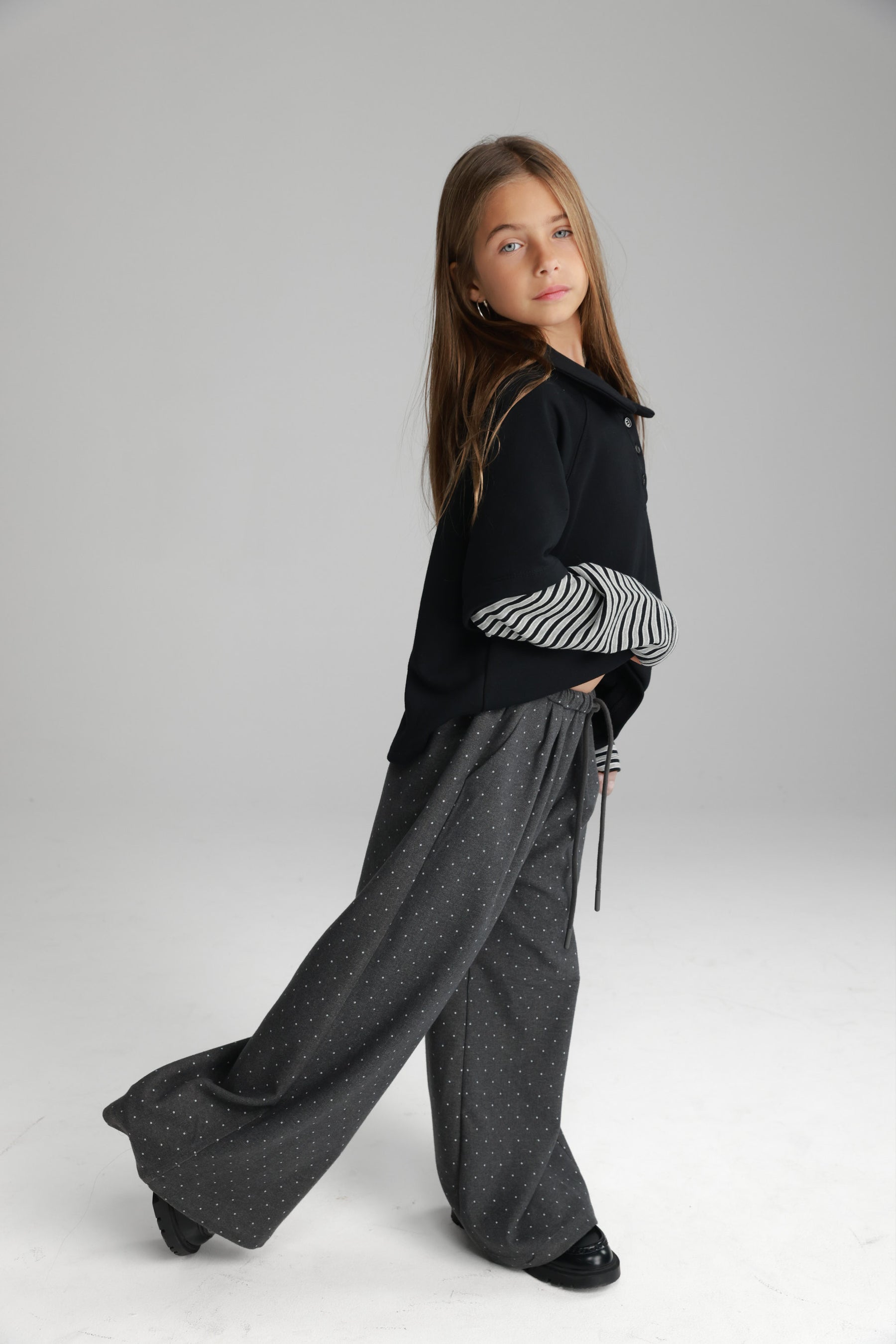 מכנסי אנדי אפורים