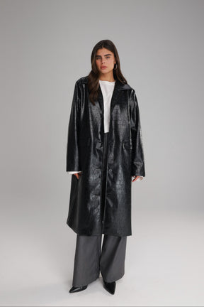 מעיל אדוארד שחור