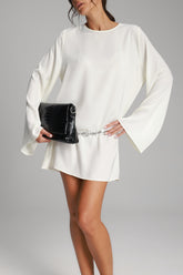 שמלת אודרי שמנת