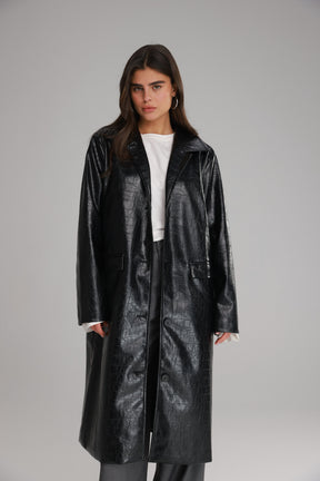 מעיל אדוארד שחור