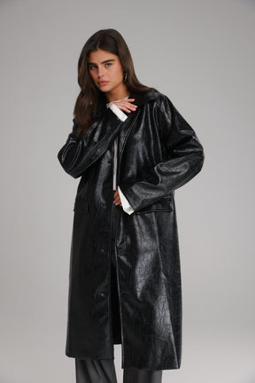 מעיל אדוארד שחור