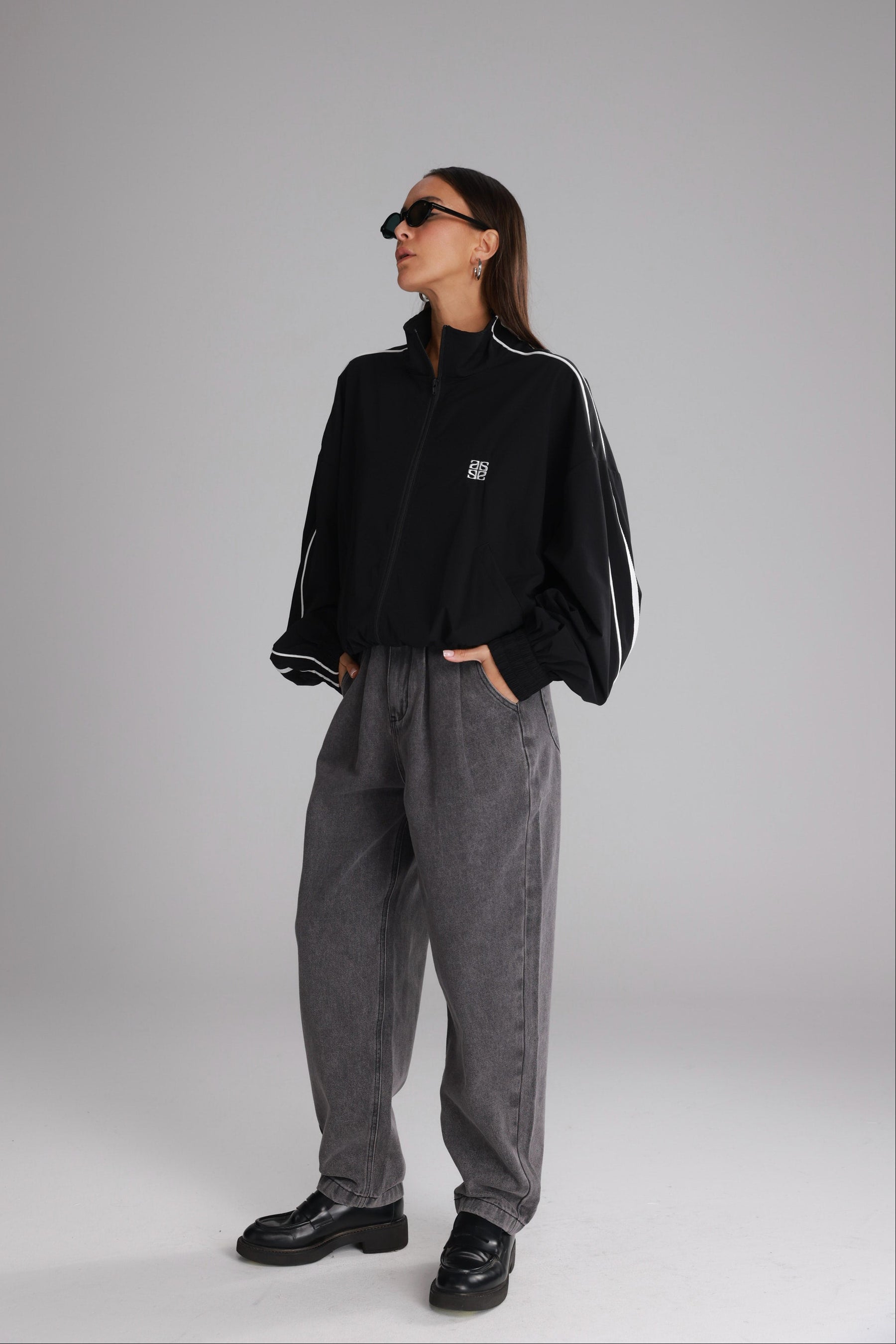 ג'קט האריס שחור