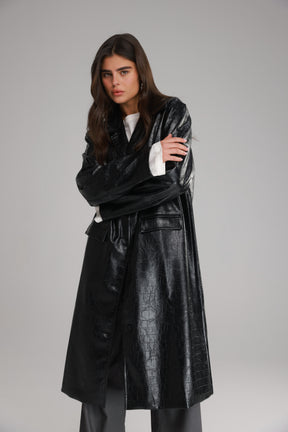 מעיל אדוארד שחור