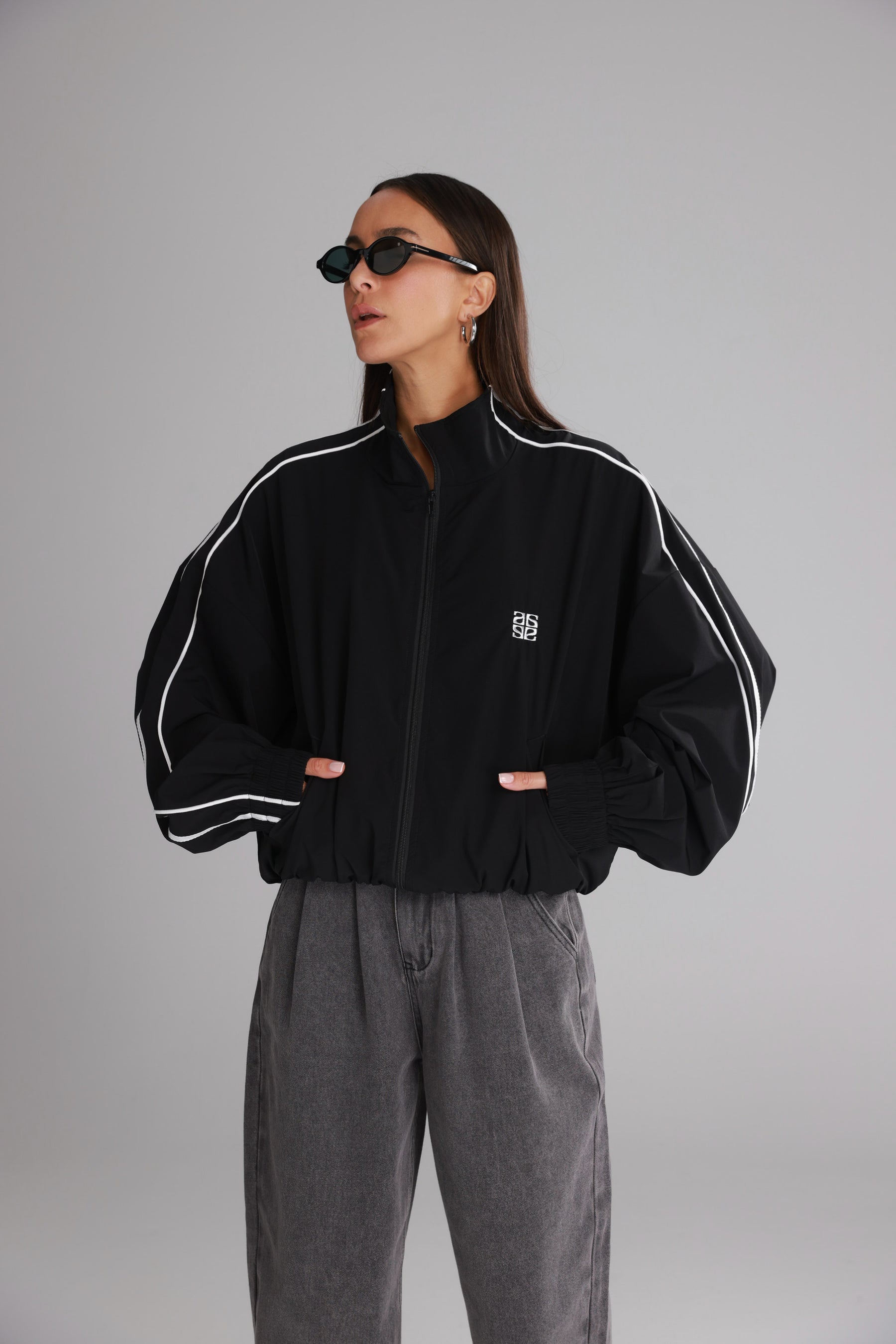 ג'קט האריס שחור