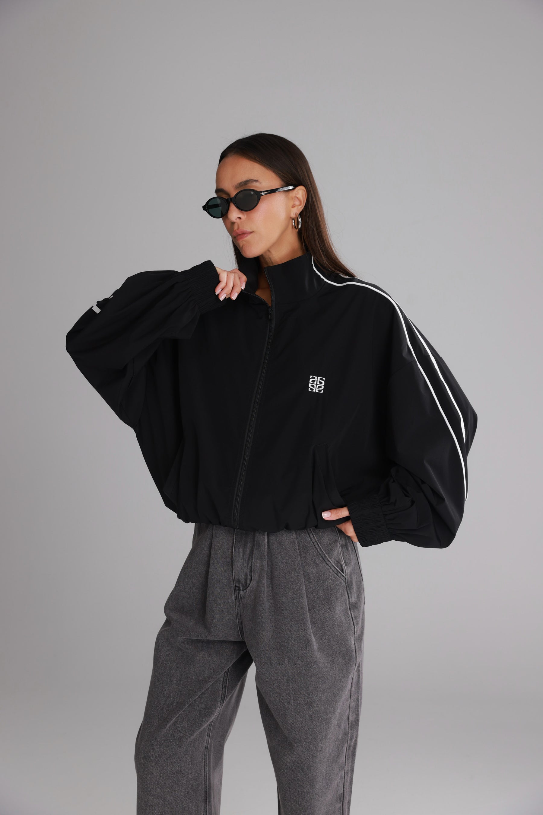 ג'קט האריס שחור