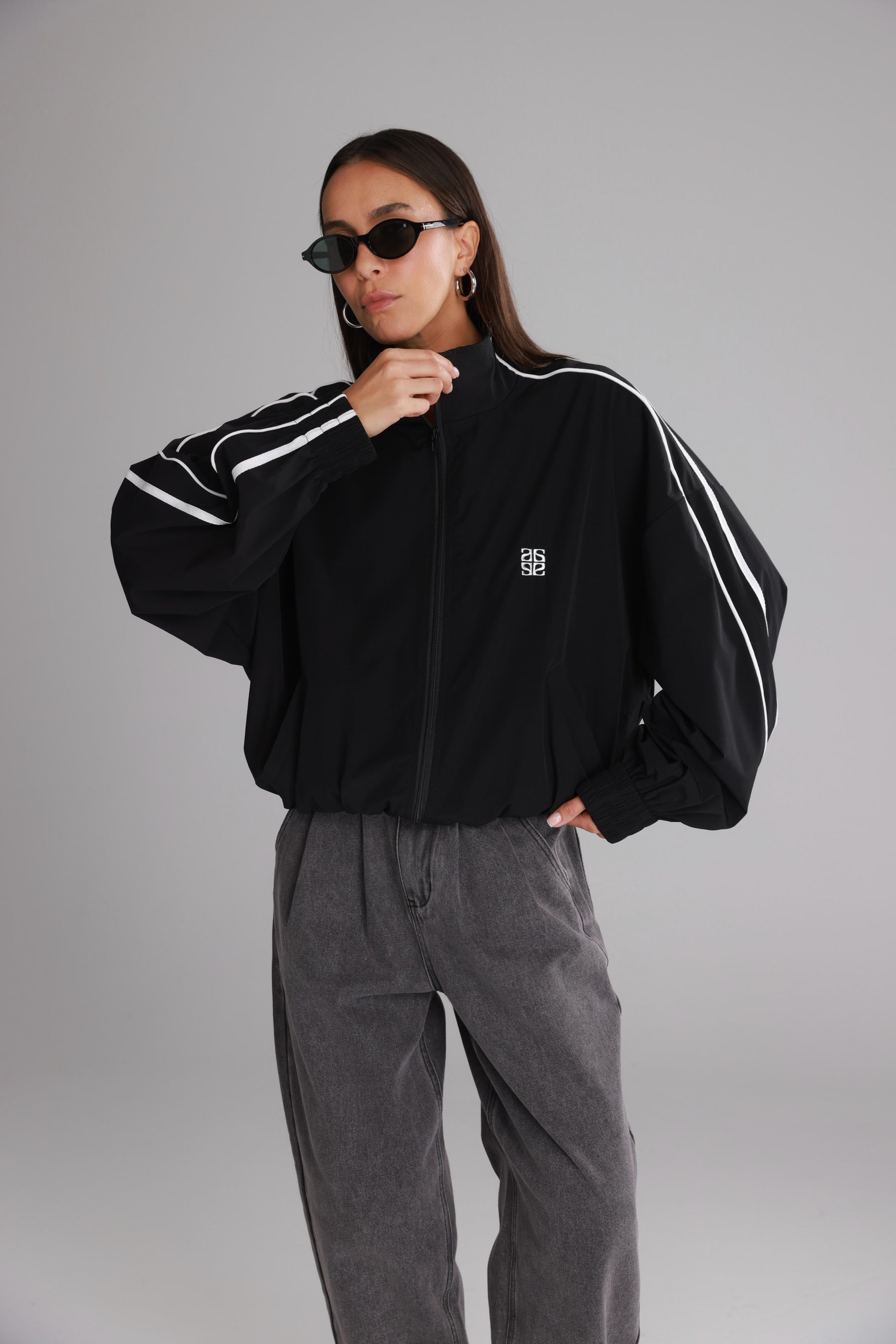 ג'קט האריס שחור