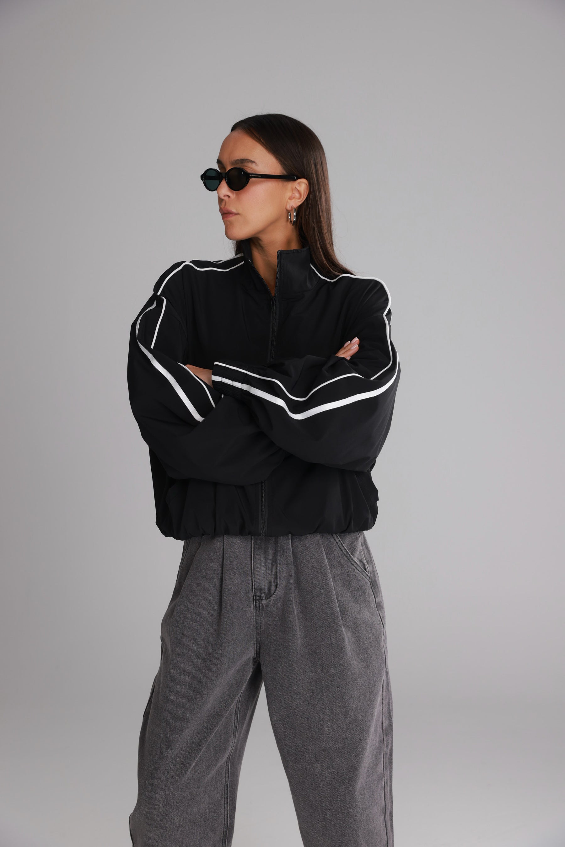 ג'קט האריס שחור