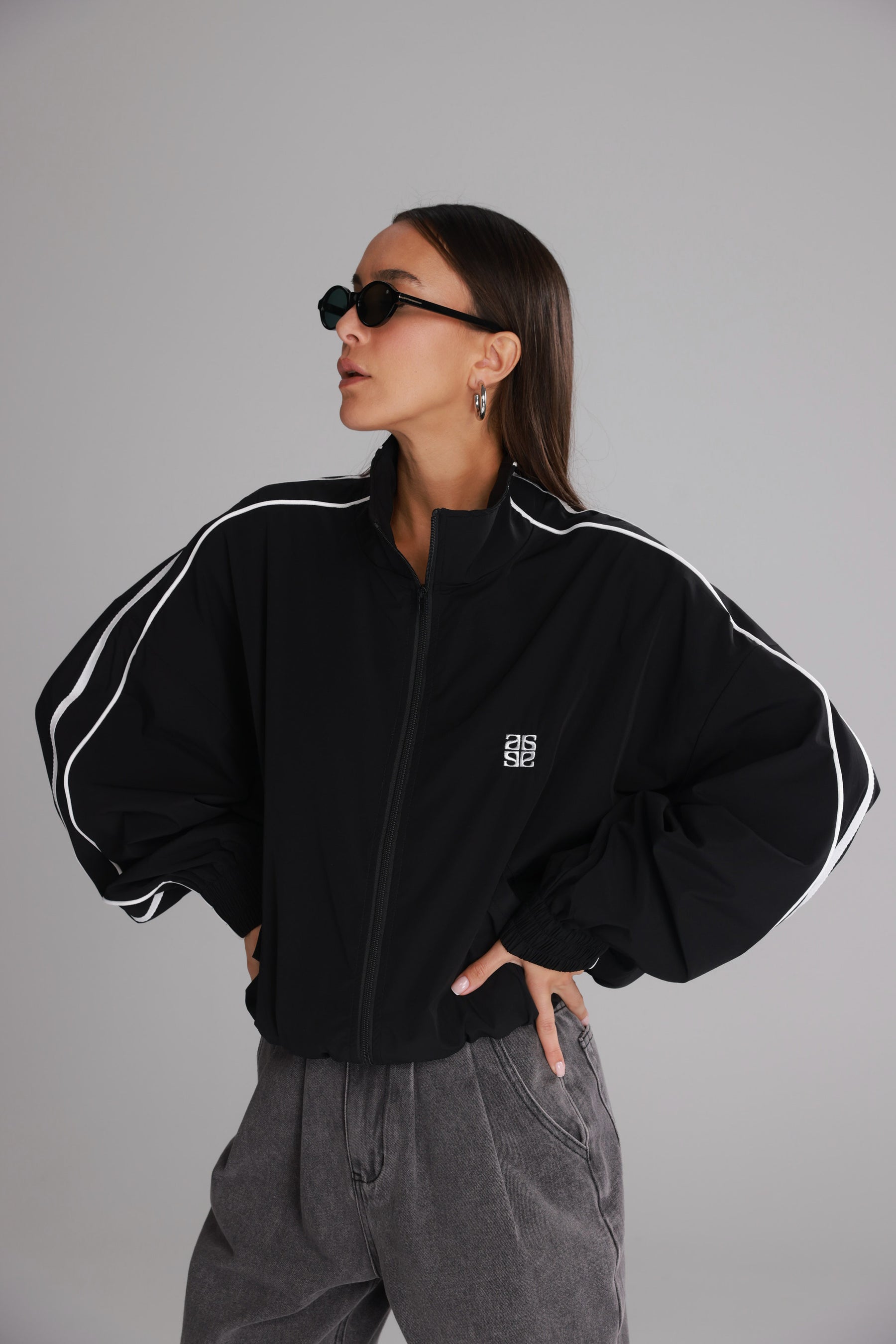 ג'קט האריס שחור