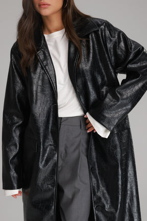 מעיל אדוארד שחור