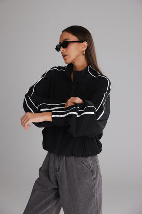 ג'קט האריס שחור