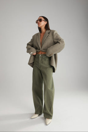 ג'ינס קלואי ירוק