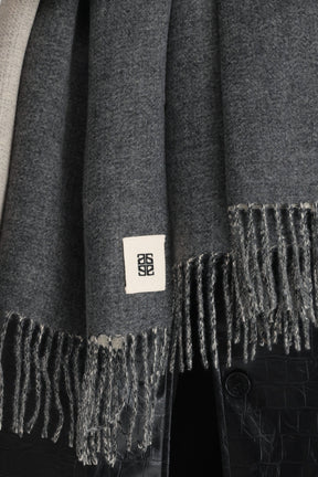 צעיף ברטו אפור כהה