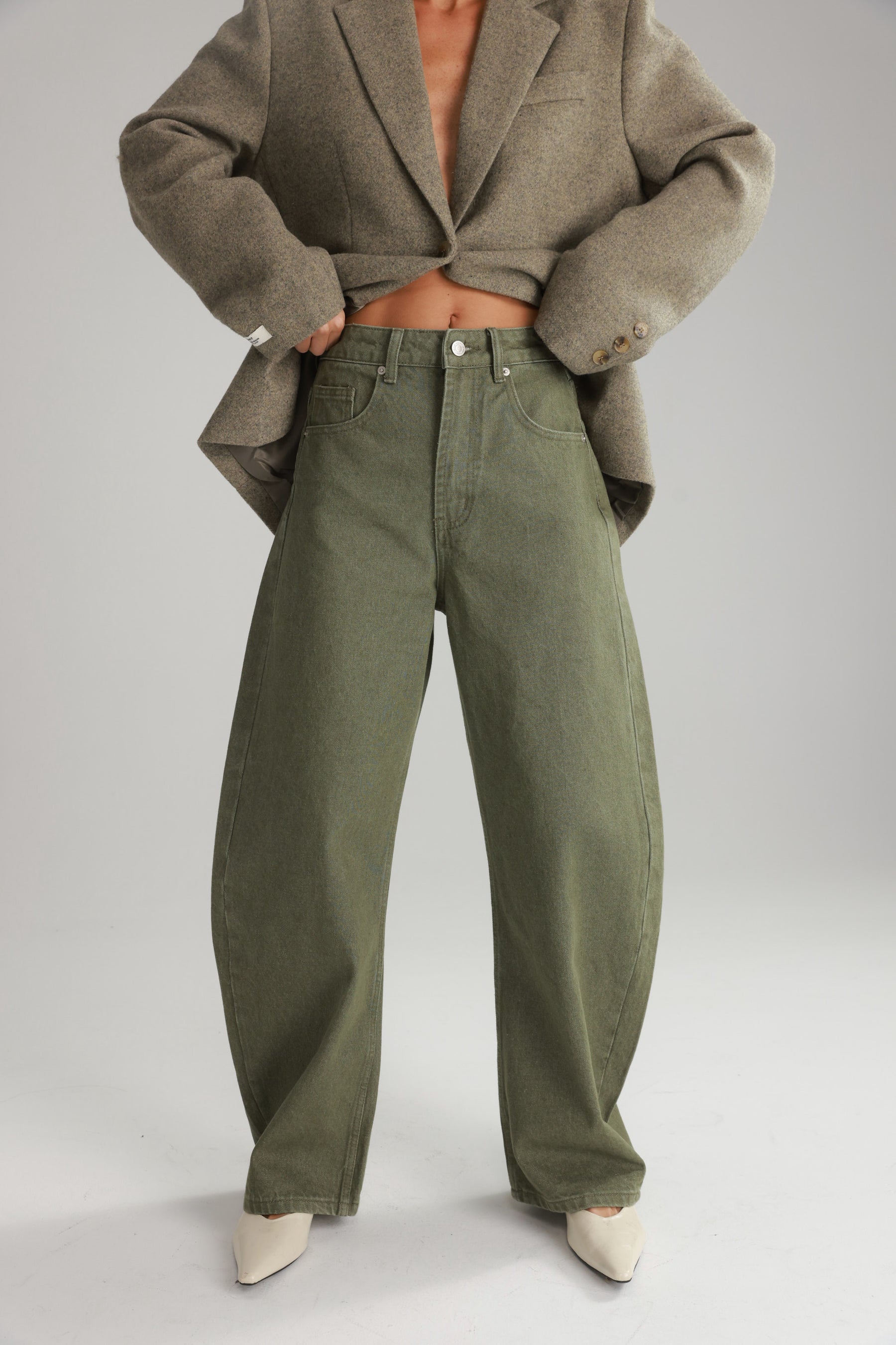 ג'ינס קלואי ירוק