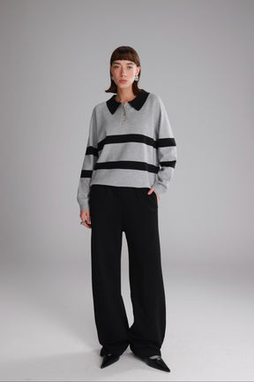 מכנסי אוולין שחורים