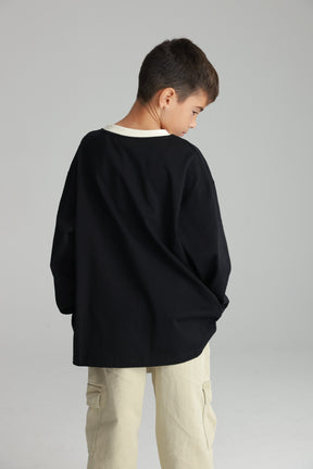 חולצת פייל שחורה