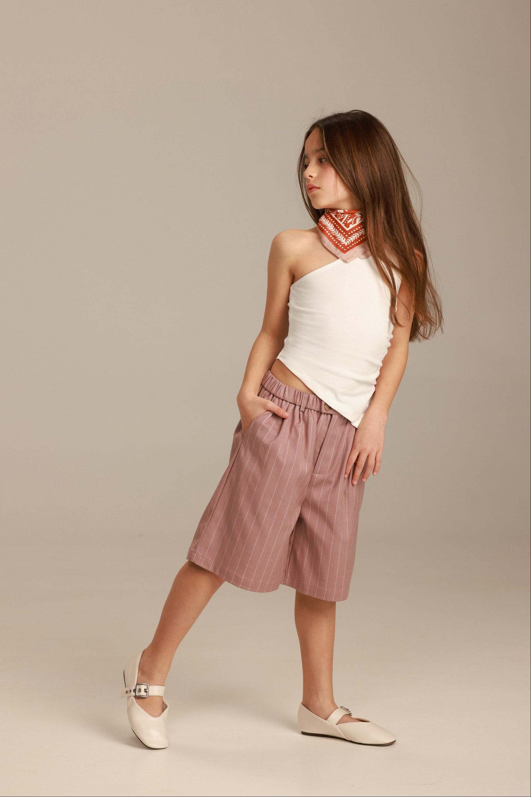 מכנסי אמיליאנו ורודים