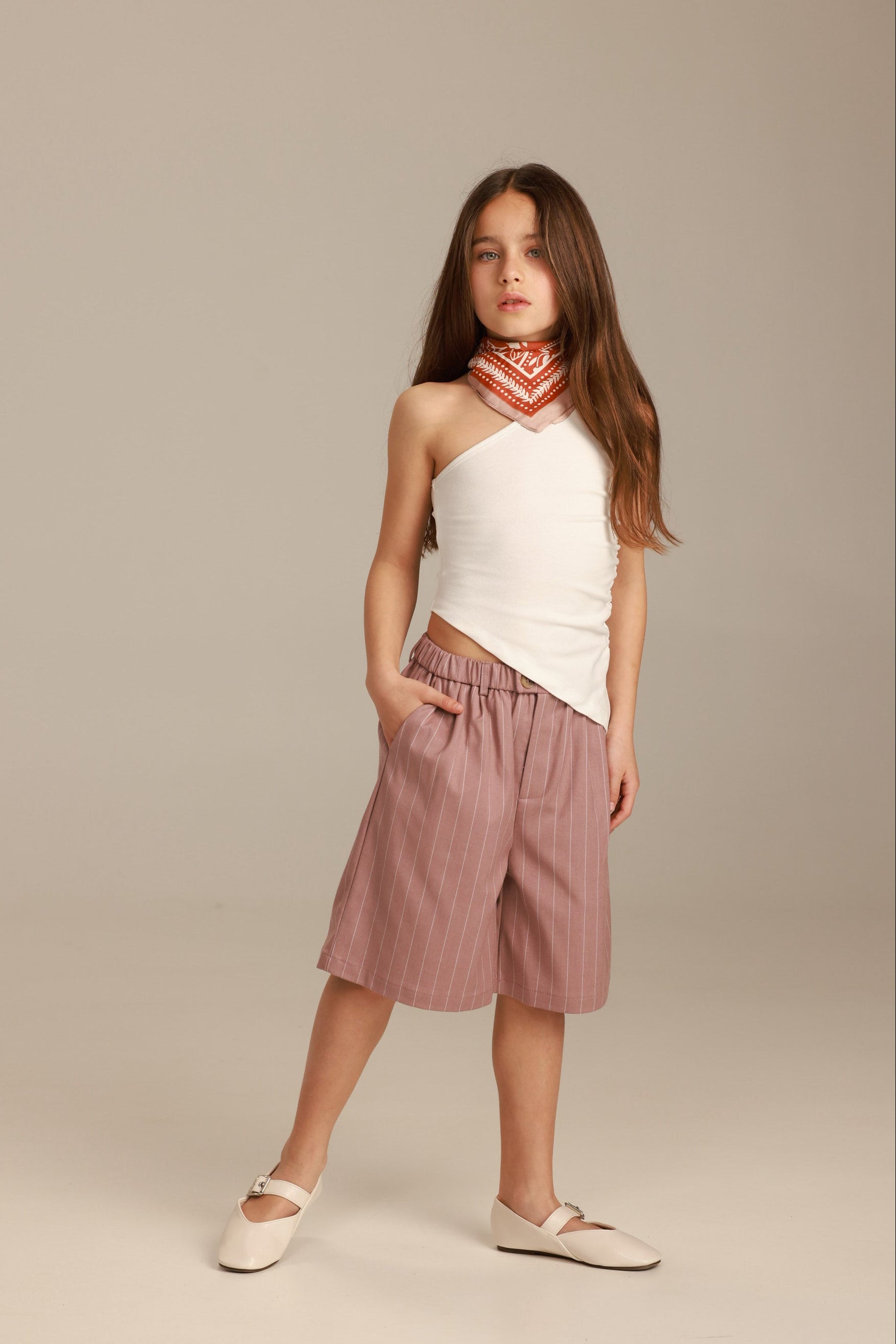 מכנסי אמיליאנו ורודים