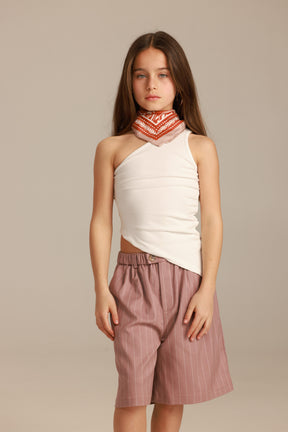 גופיית פביאן לבנה