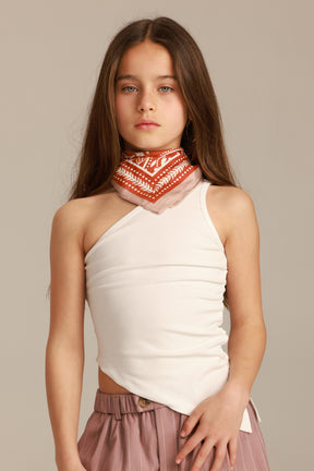 גופיית פביאן לבנה