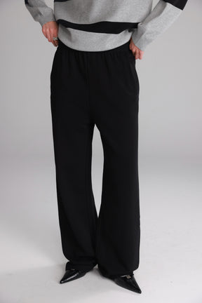 מכנסי אוולין שחורים