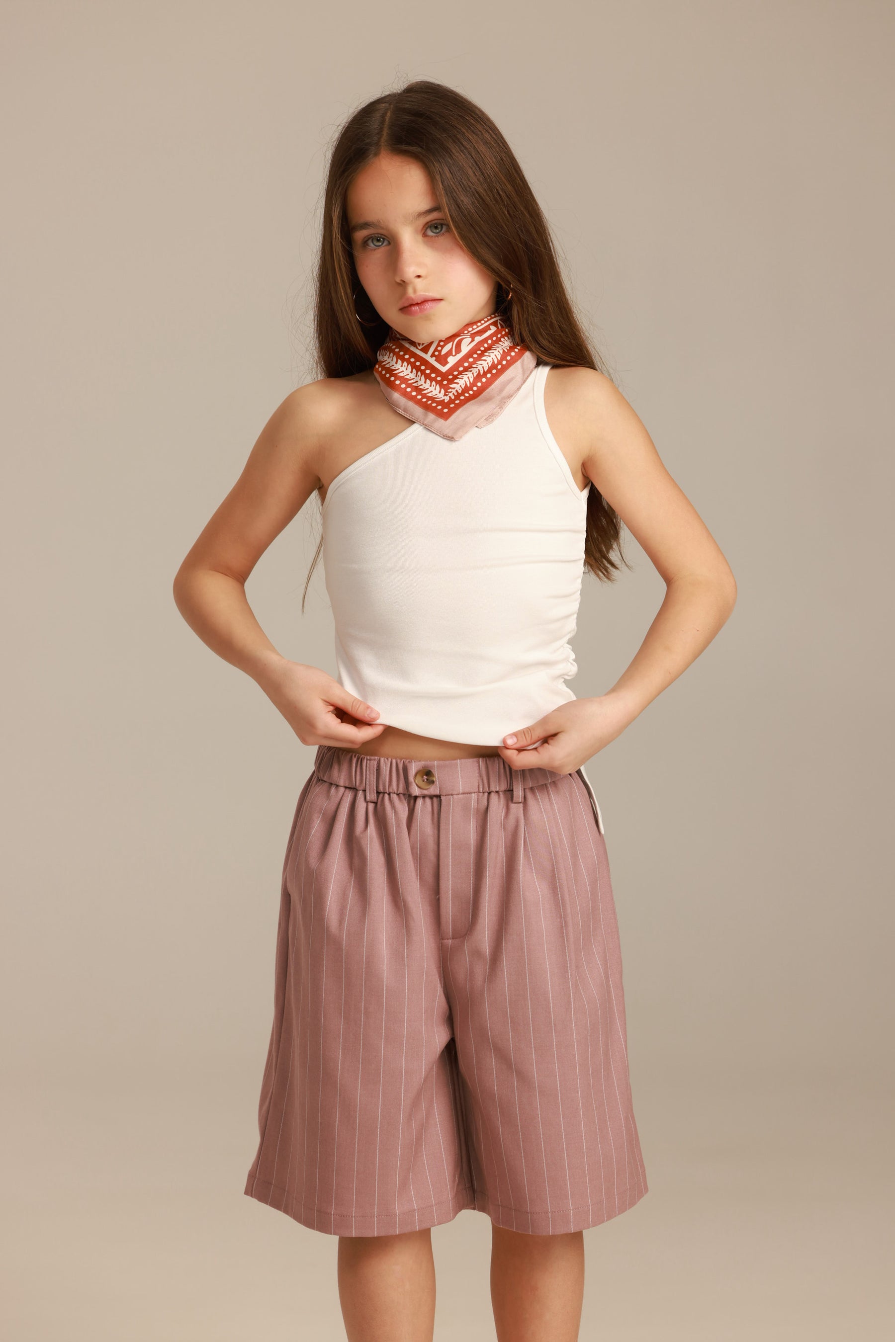 מכנסי אמיליאנו ורודים