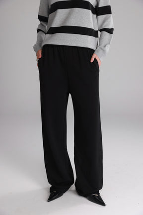 מכנסי אוולין שחורים