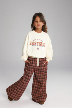 סוויטשירט ג'ין שמנת