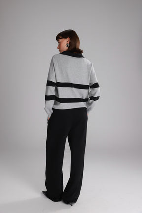 מכנסי אוולין שחורים