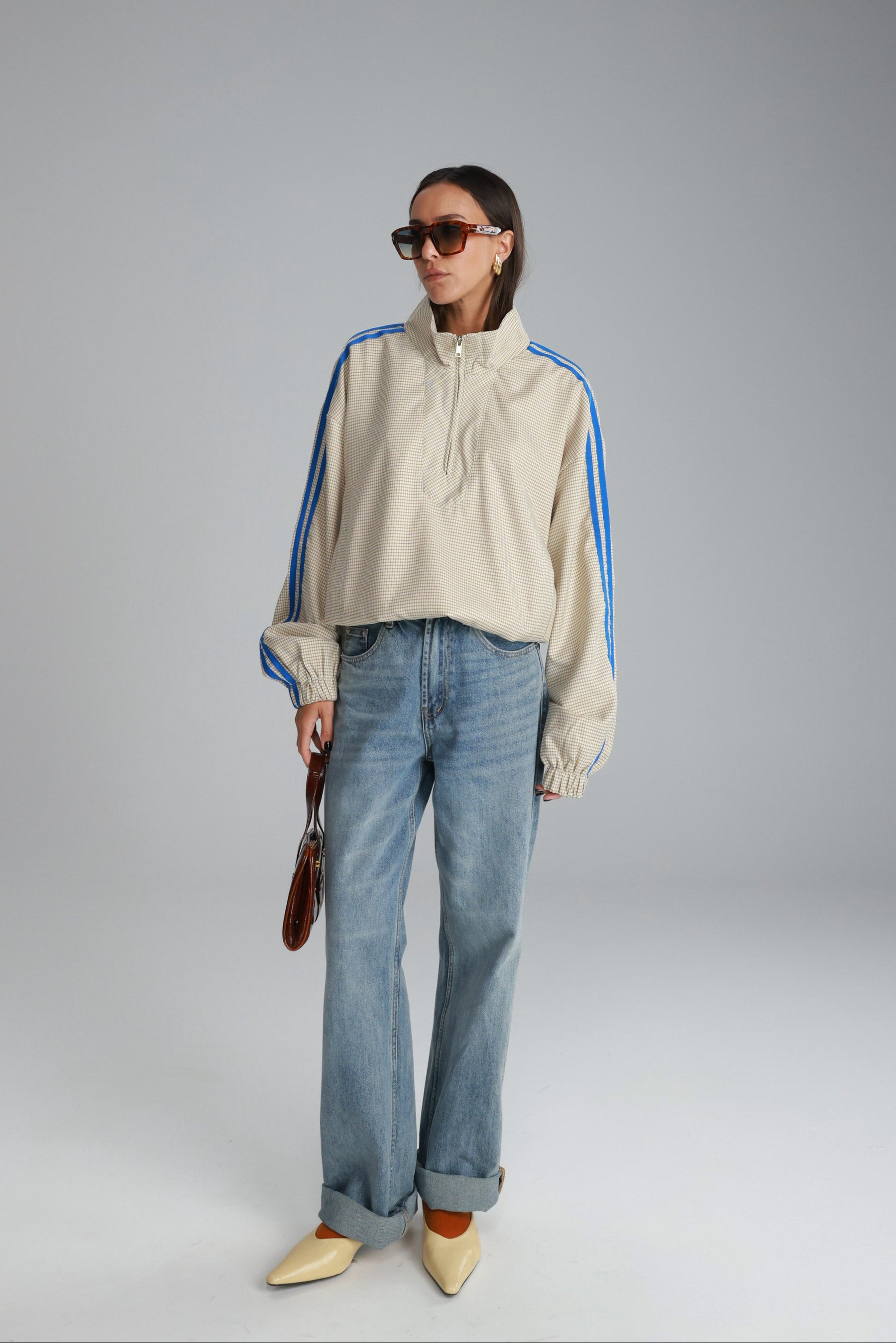 סוויטשירט ריצ'רד צהוב חמאה