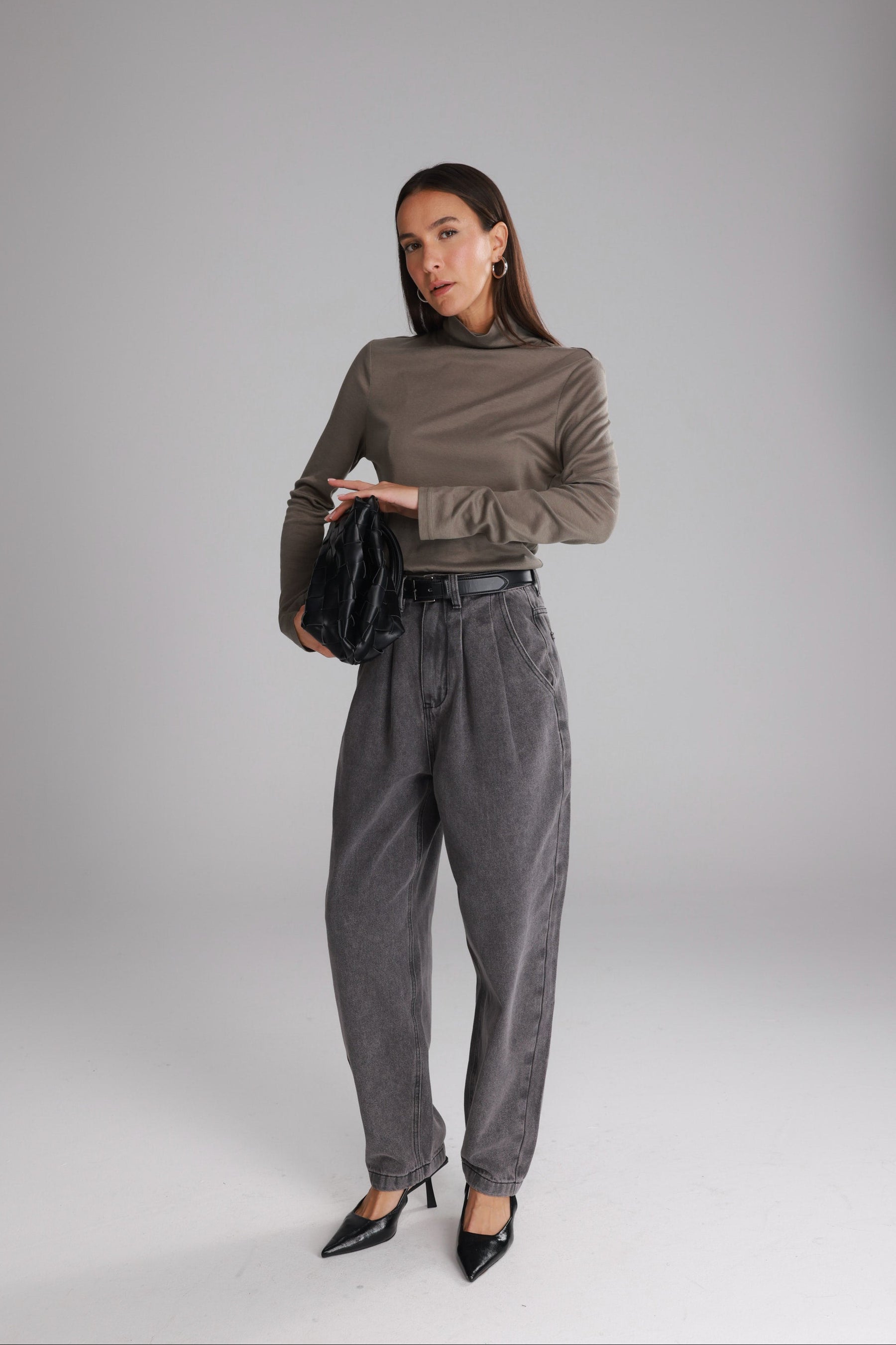 ג'ינס אלכס שחור