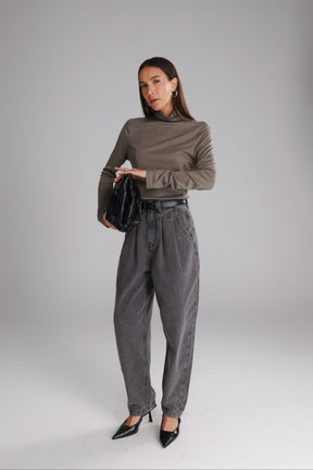 ג'ינס אלכס שחור