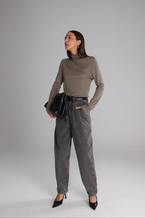 ג'ינס אלכס שחור