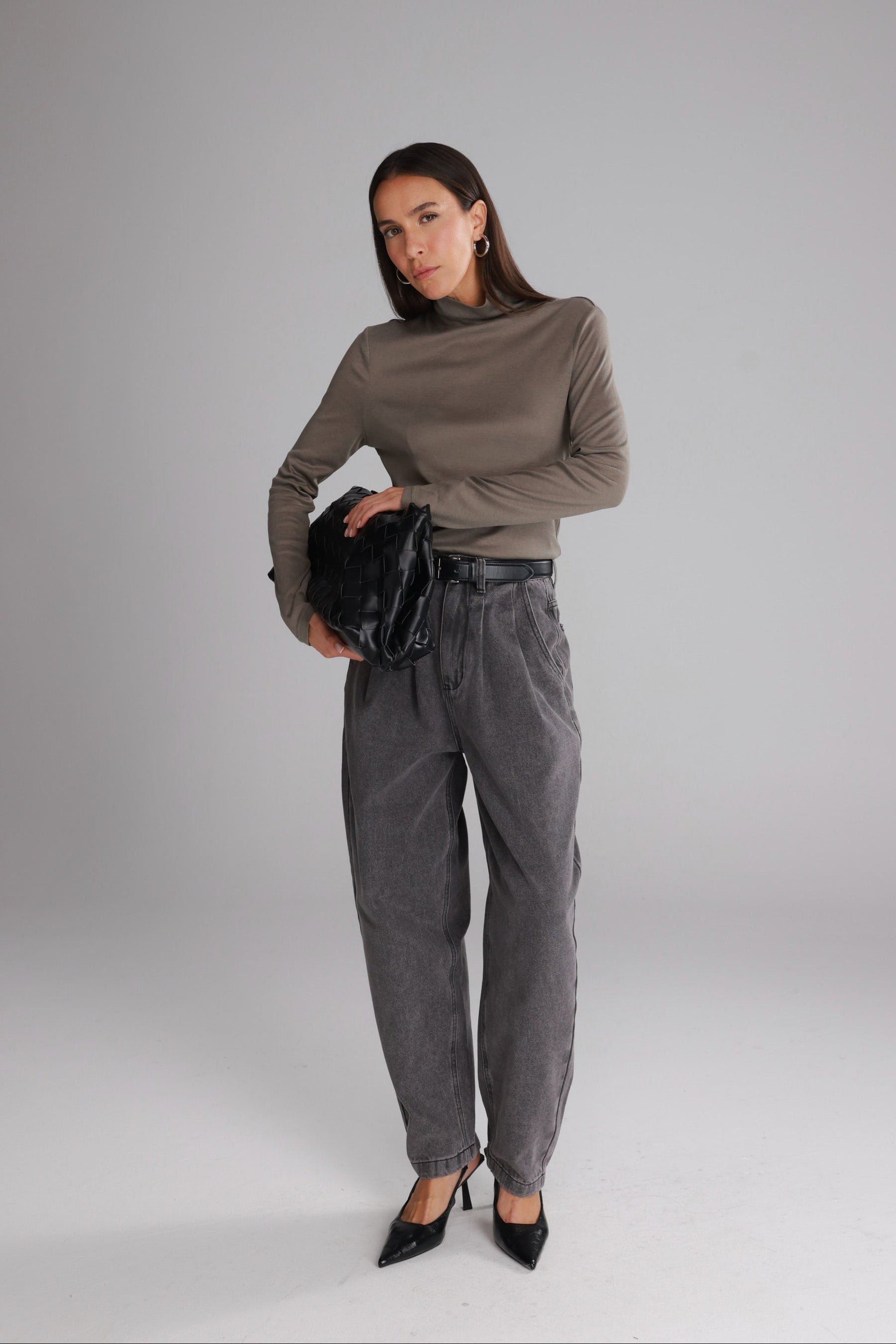 ג'ינס אלכס שחור