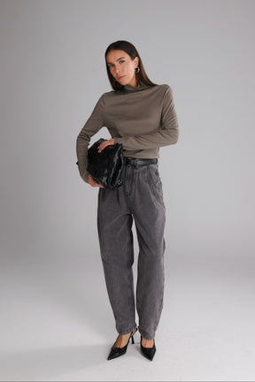 ג'ינס אלכס שחור