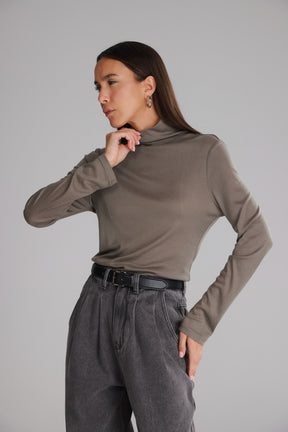 חולצת גולף בריאנה חאקי