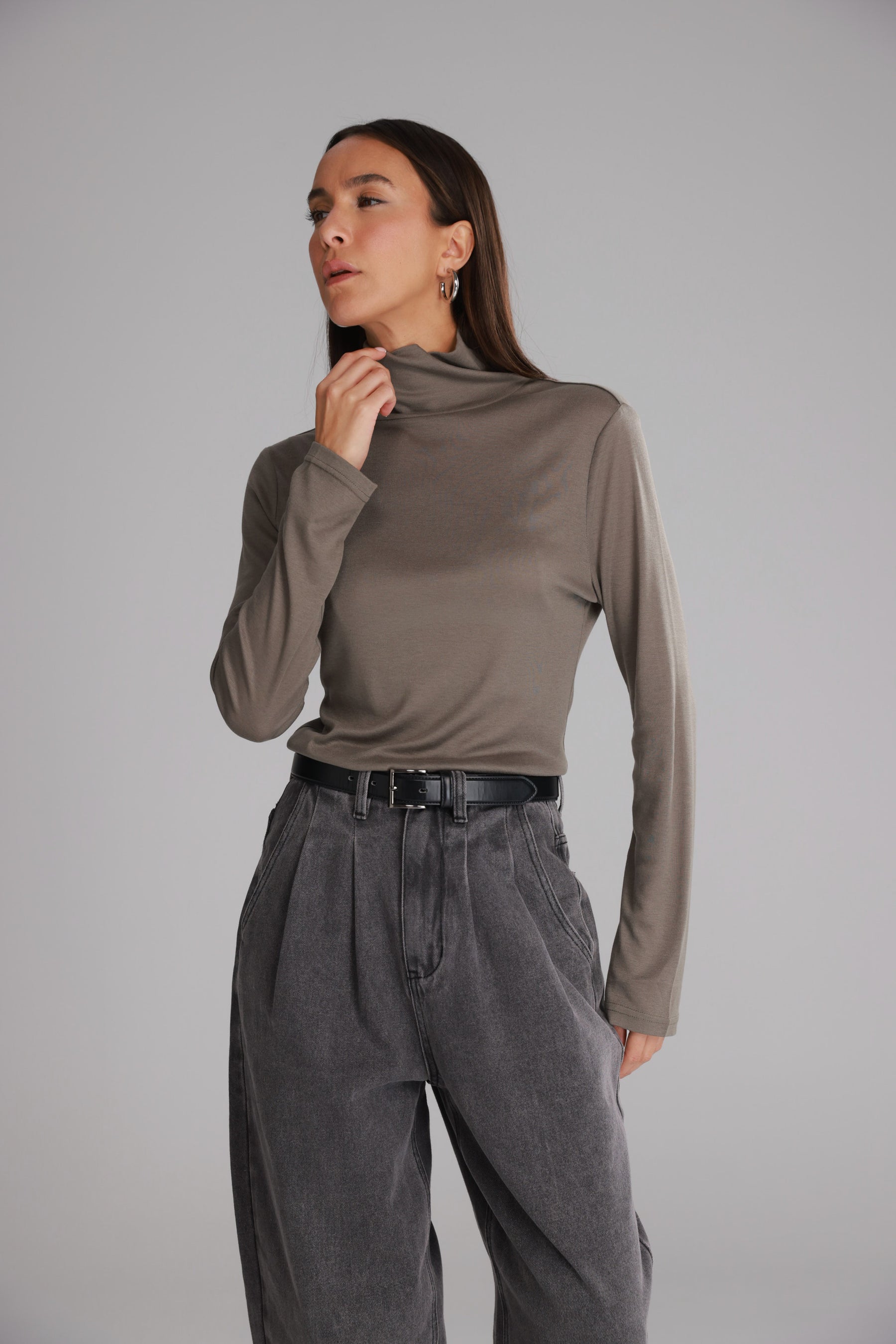 חולצת גולף בריאנה חאקי