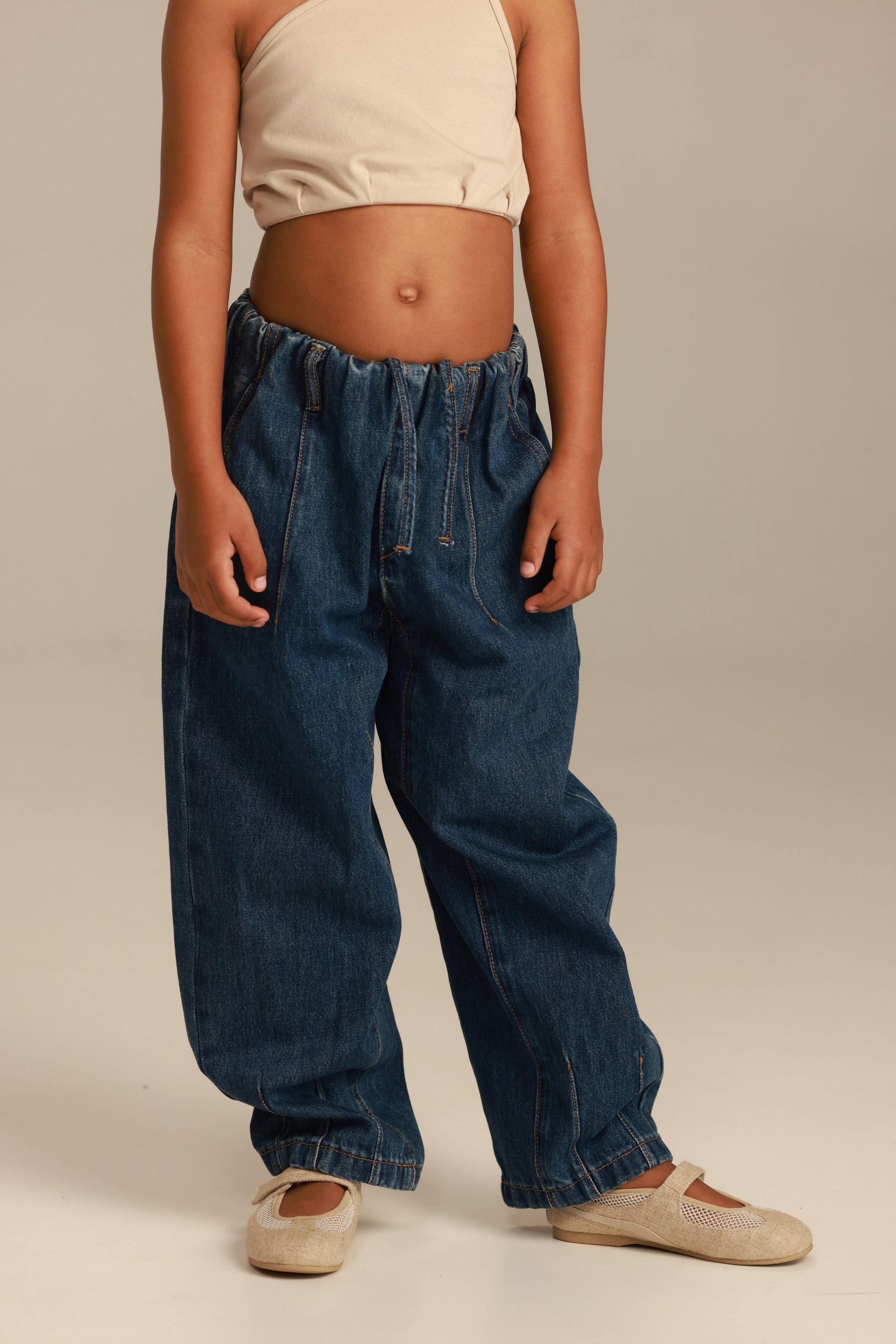 ג'ינס פאולינה כחול כהה