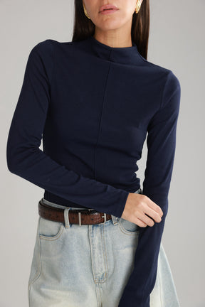 חולצת קרוליין נייבי