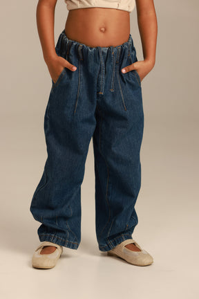 ג'ינס פאולינה כחול כהה