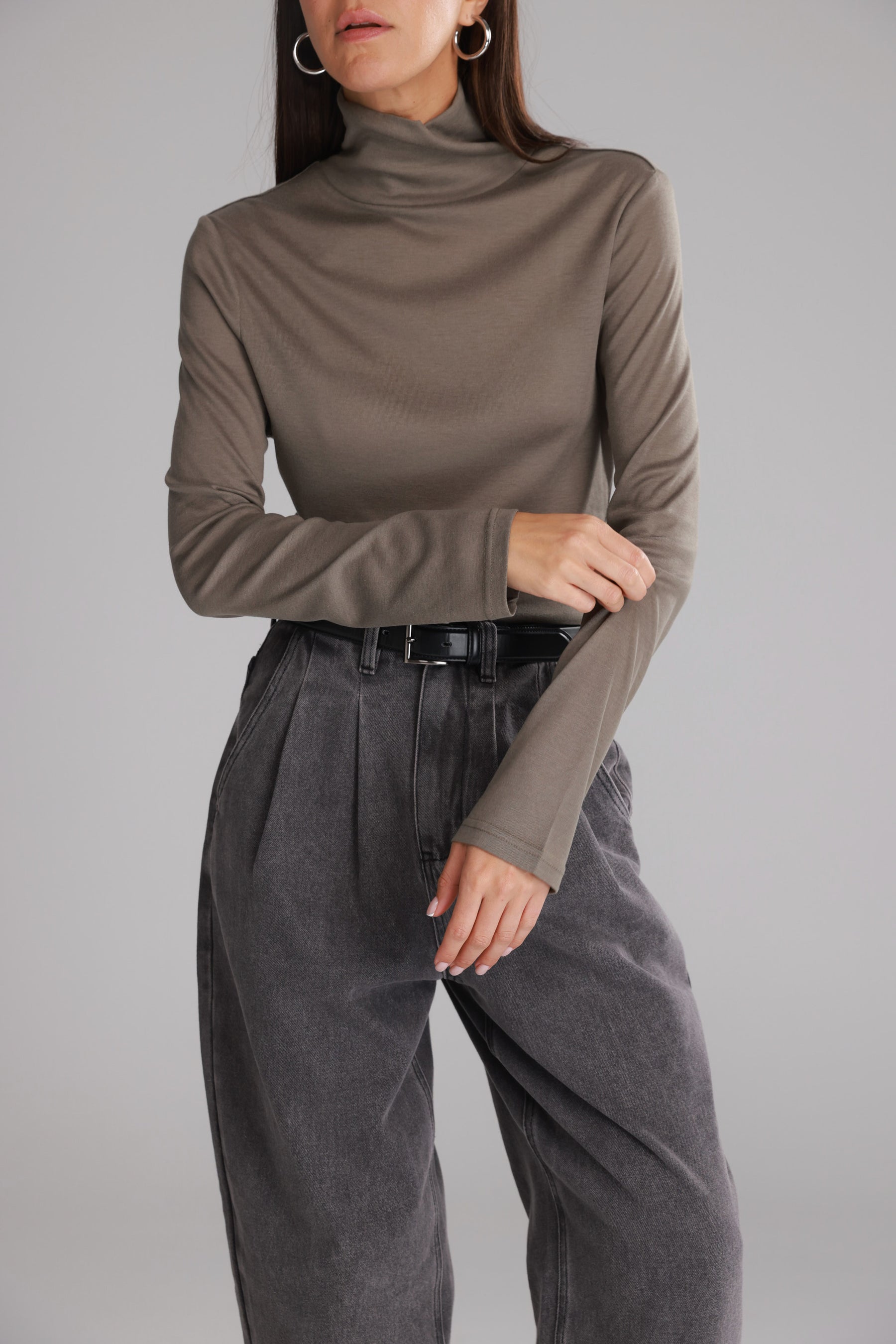 חולצת גולף בריאנה חאקי