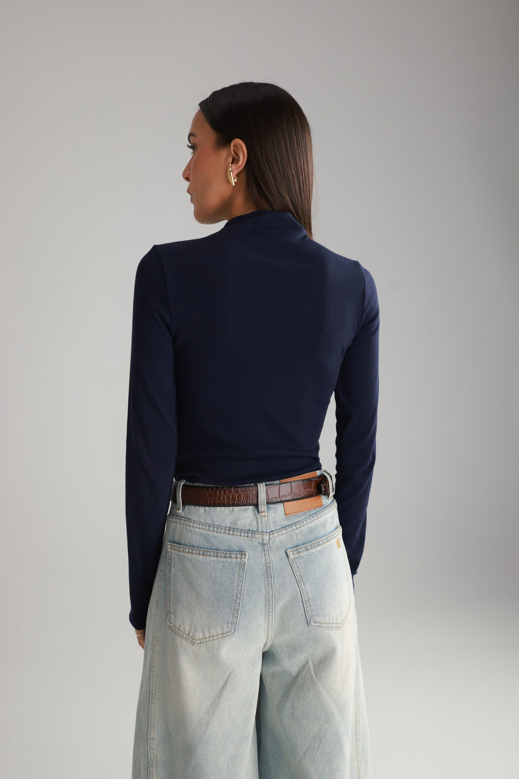 חולצת קרוליין נייבי